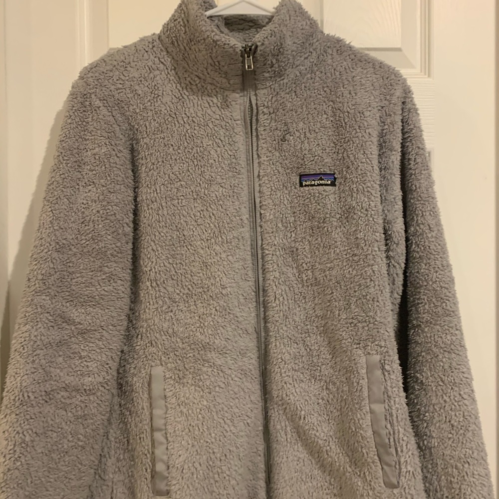 PATAGONIA GRAY ZIP UP JACKET